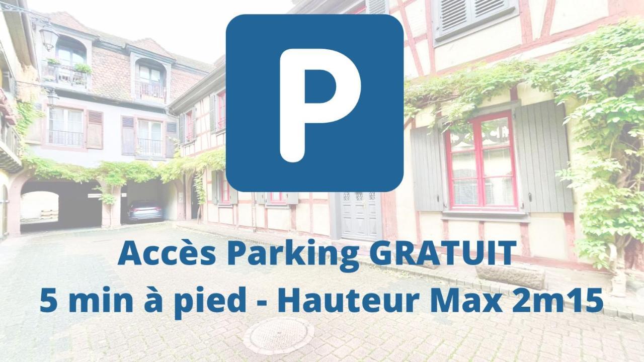 Colmar - Le Nichoir - Centre Historique - Parking Gratuit - Box Velo & Poussette Apartment Ngoại thất bức ảnh